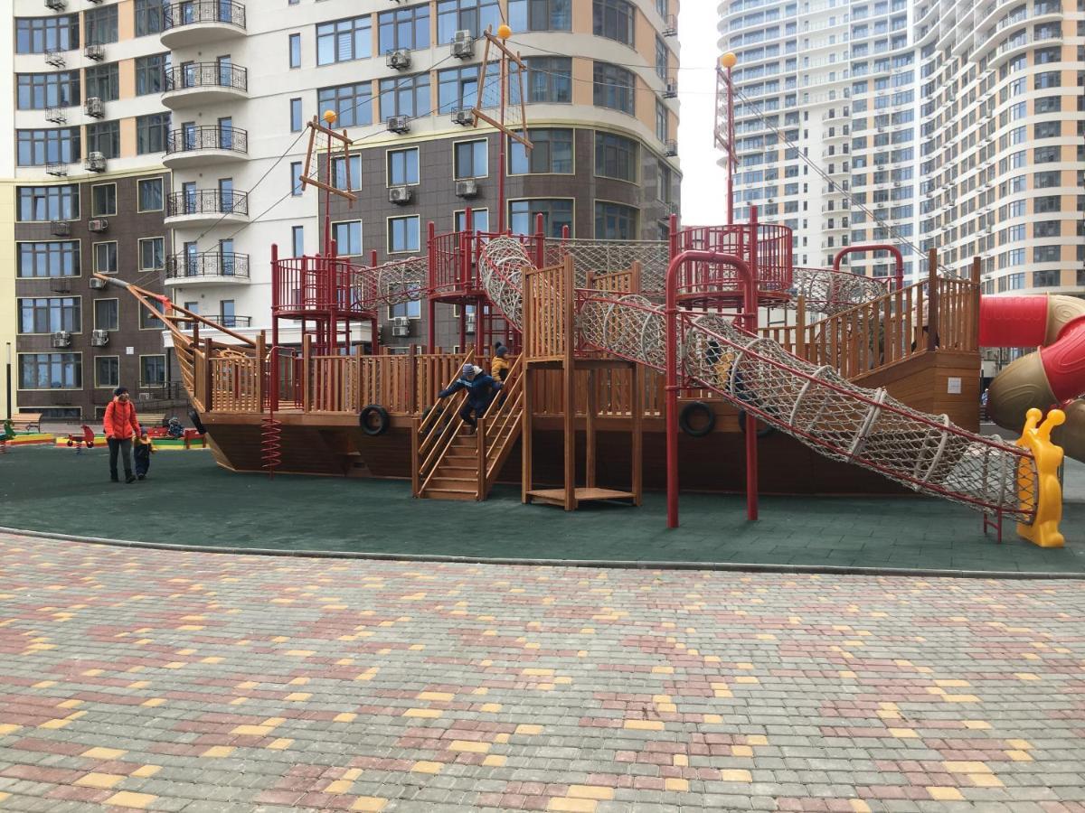 Аркадия.Новая Квартира В 32 Жемчужине!!! Apartment Odessa Ngoại thất bức ảnh
